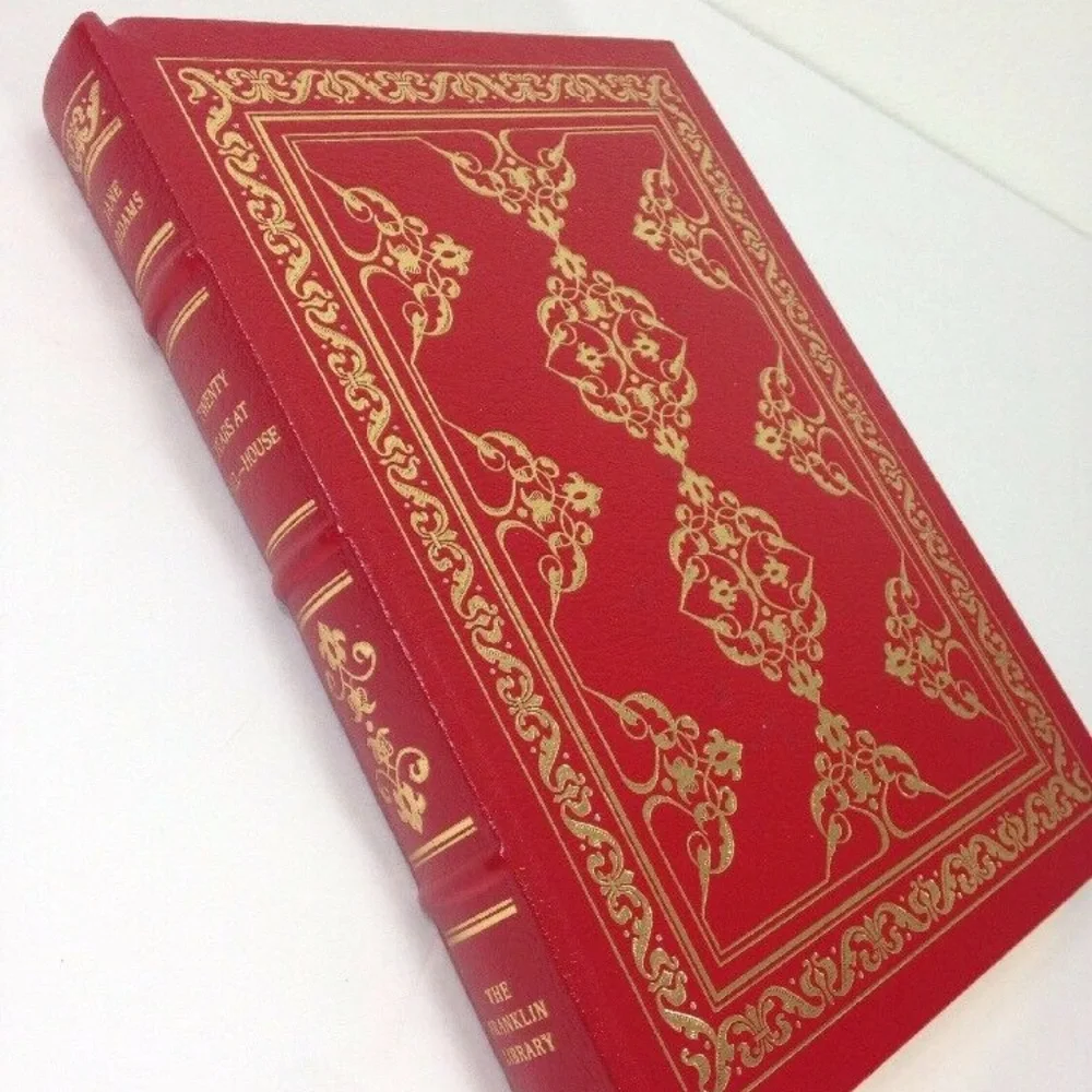 Franklin Library Red Leather Book Jane Addams‎